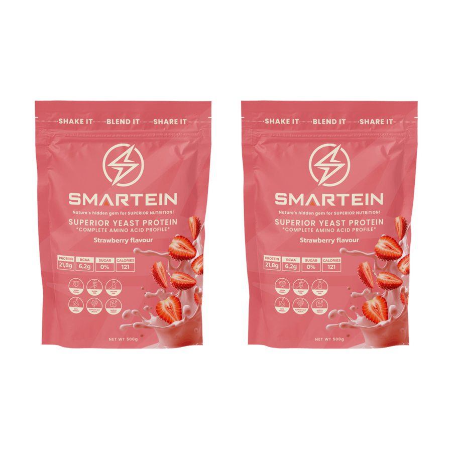 SMARTEIN Strawberry Duo, zwei 500-g-Beutel, insgesamt 1 kg